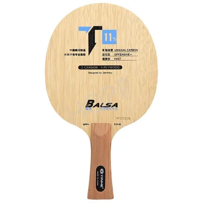 YINHE T-11 T11S (발사 경량 탄소) 탁구 블레이드 T11 / T11+ 오리지널 갤럭시 라켓 배트/패들