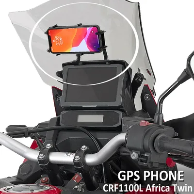 혼다 CRF1100L 아프리카 트윈 CRF 1100 L 2020-2024 브래킷 GPS 보드 휴대 전화 홀더 USB 용 새 오토바이 액세서리