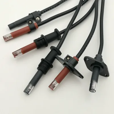 디젤 폐유 버너 용 레드/블랙 QRB1 표준 광전지 플라스틱 전구 불꽃 감지 센서 연소기 감광성 튜브