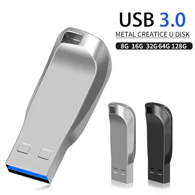 USB 플래시 드라이브 128GB 64GB 32GB 16GB 3.0 고속 PenDrive 메모리 스틱