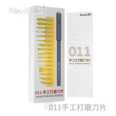 Qianli 접착제 제거 나이프 도구 키트, 마더보드 BGA 칩 접착제 청소 스크레이퍼, 메인보드 SMD 납땜 나이프, 007 008 009plus 011