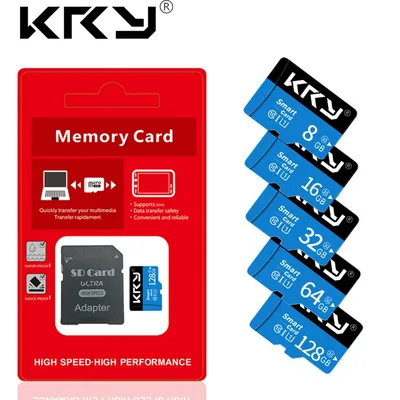 휴대폰용 마이크로 메모리 SD 카드, SD/TF 플래시 클래스 10 128GB, 32GB, 64GB, 128GB