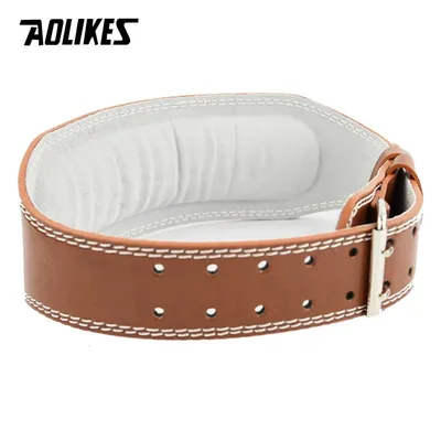AOLIKES 새로운 와이드 역도 벨트 보디 빌딩 피트니스 바벨 파워 리프팅 훈련 허리 보호대 뒤로 체육관