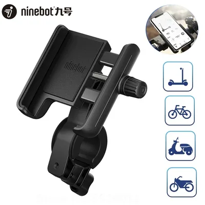 전기 스쿠터에 적합한 Ninebot 스쿠터 핸들 바 전화 홀더 Ninebot G30 Max 자전거 오토바이 Kickscooter 스탠드
