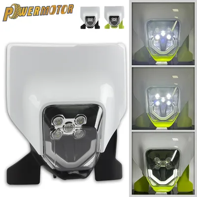 Husqvarna 오토바이 헤드 라이트 플레이트 LED TE TC FE FC 125-500 2012 ~ 2023 먼지 자전거 Enduro Motocross 수정 부품 튜닝