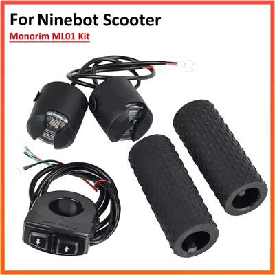 샤오미 M365 PRO 및 나인봇 전동 스쿠터용 모노림 ML01 키트 마운트 핸들바 (22mm 좌우 방향지시등 포함)