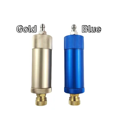 HPA 오일-물 분리기 정화 공기 핸드 펌프 필터, 코튼 퀵 커플러 M10x1 스레드 포함, 300bar 4500psi