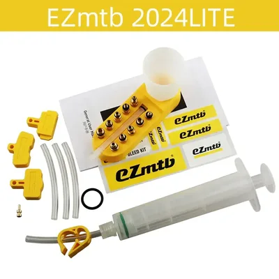 EZmtb 2024 Lite 자전거 전기 스쿠터 디스크 유압 브레이크 오일 교환 및 배기 유지 보수 수리 도구 블리드 키트 도로 자전거