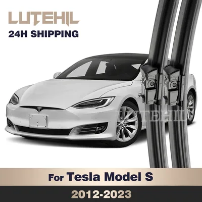 Tesla Model S 2012-2023 2017 2018 2019 2020 2021 2022 와이퍼 전면 블레이드 앞 유리 윈드 스크린 창 브러시 28 "+ 17"