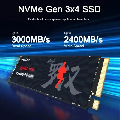 HUADISK M.2 NVMe SSD 128GB 256GB 512GB 하드 디스크 M2 2280 1TB 2TB PCie Gen3 내장형 솔리드 스테이트 드라이브 (노트북 데스크탑용)