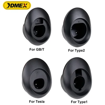 JDMEX EV 충전기 거치대 벽 마운트 타입 2 타입 1 j1772 GBT, 테슬라 충전 케이블, 전기 EV 충전기, 정리함 플러그 거치대