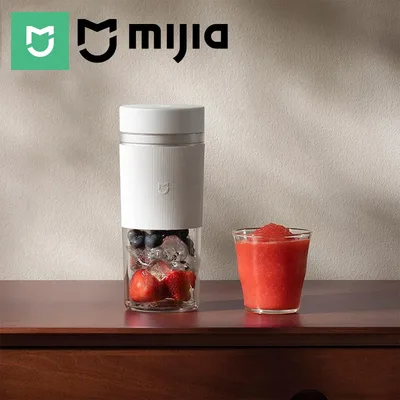미지아 휴대용 믹서기 2,40S, 빠른 착즙, 19500 rpm, 300ML 용량 믹서 주서기, PCTG 컵 본체 블렌더