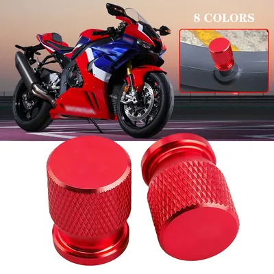 혼다 CBR650F CBR600 CBR600RR CBR650R CBR900RR CBR929RR CBR954RR CBR1000RR CBR 용 2PCS 오토바이 휠 타이어 밸브 캡
