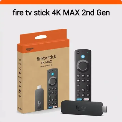 완전히 새로운 정품 아마존 파이어 TV 스틱 4K 맥스 |    넷플릭스 최고 속도 스트리밍, 자동 저지연 모드 |    알렉사 음성 리모컨