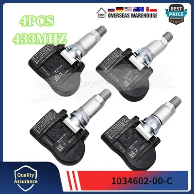1034602 -00-C 1074812 -00-B 103460200 C 타이어 압력 센서 433MHZ Tesla Model 3 모델 S X TPMS 자동차 액세서리