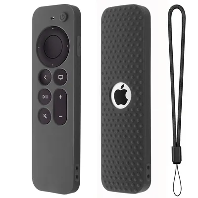 Apple Siri Remote 용 원격 커버 Apple TV 4K 2 세대 원격 충격 방지 슬리브 용 3 세대 실리콘 보호 원격 케이스