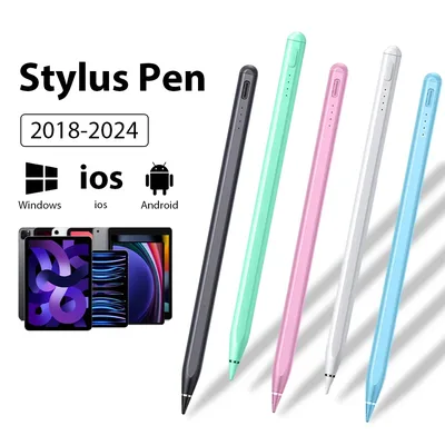 범용 액티브 스타일러스 펜, 안드로이드 IOS, 아이패드 9, 10, 미니 6, 7, 태블릿 터치 펜슬 드로잉, 화웨이 레노버 P12, M10, Y700 용