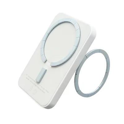 Magsafe 보조베터리 무선 충전기 용 2/3 강력한 자석 범용 휴대 전화 손가락 홀더 자기 내부 자석 2.1mm