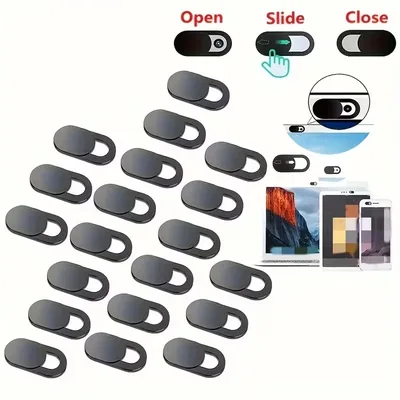 5pcs 휴대 전화 컴퓨터 렌즈 커버 카메라 보호 금속 차단 스티커 웹캠 개인 정보