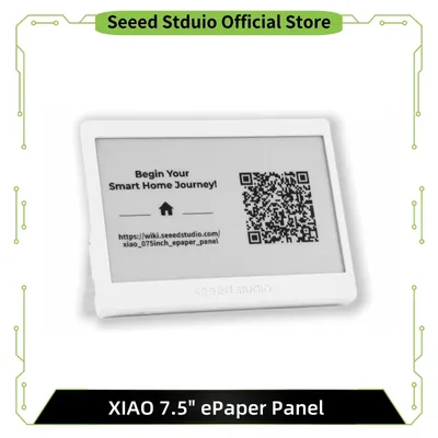 XIAO ESP32 ePaper 패널 7.5인치 스크린 e-Ink 디스플레이 스마트 홈 어시스턴트 800×480,3.7V 2000mAh TRMNL Arduino용 충전 배터리