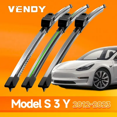 테슬라 모델 S 3 Y 2012-2023용 앞유리 와이퍼 블레이드 2개, 윈드스크린 창문 액세서리 2013 2015 2017 2019 2021 2022