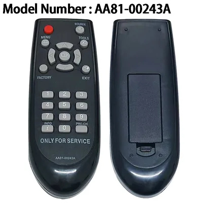 업그레이드된 컨트롤러 AA81-00243A 서비스 리모컨 교체용 삼성 TV 신형 서비스 메뉴 모드 TM930 TV 텔레비전