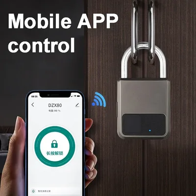 투야 스마트 자물쇠 20개 번호 지문 잠금장치 도난 방지 USB 충전 보안 자전거 체육관 문 잠금 해제 수하물 보관함