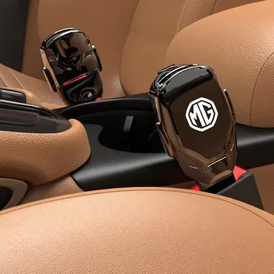 MG ZS HS GT 헥터 MG3 MG5 MG6 MG7 자동차 액세서리용 카시트 벨트 클립 카본 연장 락 버클 플러그 인테리어 부품