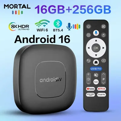 안드로이드 16 구글 어시스턴트 음성 제어 8GB 128GB 256G 4K Wi-Fi 6 블루투스 5.0 T1 RK3518 TV 박스 비디오 미디어 플레이어 셋톱박스