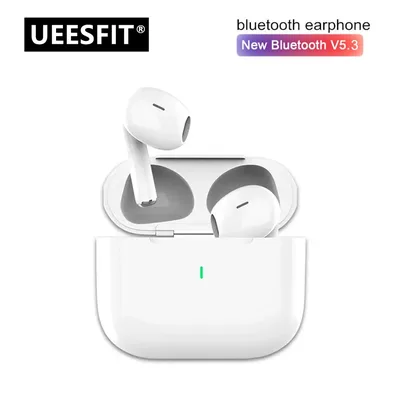UEESFIT A6 TWS 무선 블루투스 이어폰 헤드폰 터치 컨트롤 이어버드 IPX5 방수 스포츠 HIFI 사운드 헤드셋(마이크 포함)