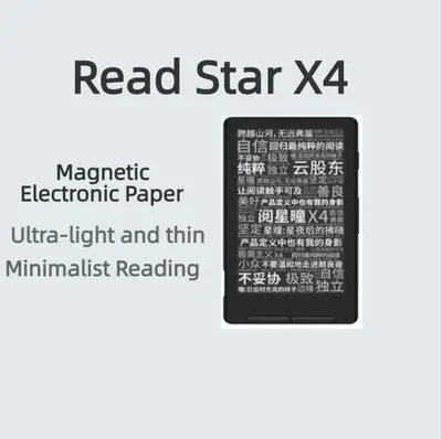2026 NEW XTEINK X3 X4 휴대용 리더기 4.3인치 자기식 경량 슬림형 전자종이 잉크 전자책 16GB