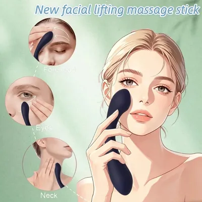 얼굴 실리콘 마사지 수동 작동 다기능 뷰티 살롱 동일 페이셜 리프팅 근육 트레이닝 제품