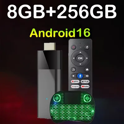 TV 스틱 안드로이드16 Q12 TV 박스 H313 8K 블루투스 6.0 구글 어시스턴트 듀얼 와이파이 5G 안드로이드 16 미디어 플레이어 AV1 256GB 셋톱 박스