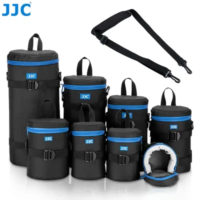 JJC 럭셔리 카메라 렌즈 가방 케이스 캐논 니콘 소니 올림푸스 후지 DSLR 사진 액세서리 숄더백 백팩