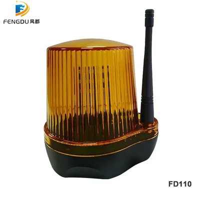스윙 슬라이딩 게이트 오프너/배리어 게이트용 AC/DC 24V 230VAC LED 조명 플래시 알람 램프